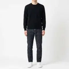 【BLUE BLUE JAPAN】日本製 ドット柄 デニム スラックス 2