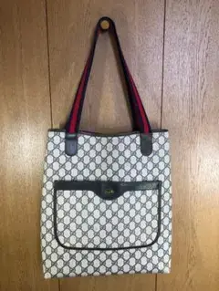 オールドGUCCI 16.002.4487 GGスプリームシェリーラインバッグ
