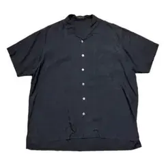 90s Y's for men ムラ染め レーヨンオープンカラーシャツ