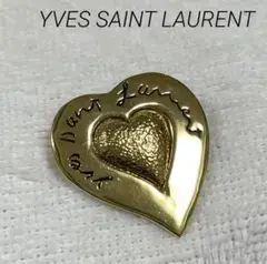 YVES SAINT LAURENT VINTAGE HEART BROOCH