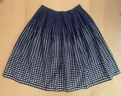 MARGARET HOWELL ハーフムーンコットンスカート