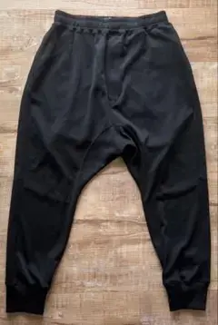 JUNYA WATANABE MAN サルエル スウェットパンツ ブラック L