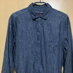 TIGRE BROCANTE インディゴ染め シャツワンピース