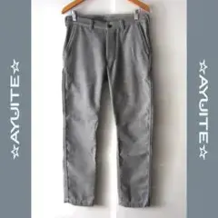 美品　AYUITE／アユイテ★　厚手ジャージパンツ　グレー