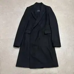 A.F.Vandevorst チェスターコート　ウール　黒　ブラック　XS