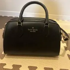 最終お値下げ！！美品　ケイトスペード　2ウェイ　ブラック ショルダーバッグ