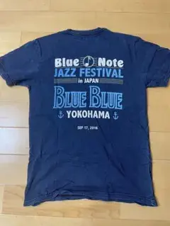BlueBlue Tシャツ　yokohama JAZZ FES