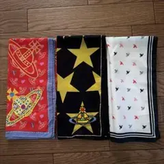 VivienneWestwood ヴィヴィアンウエストウッド　ハンカチ 3枚