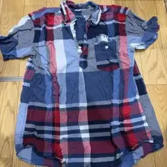 Engineered Garments チェック柄 半袖ワークシャツ M