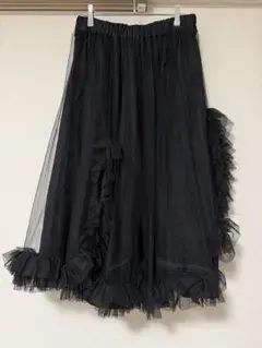 9/8限定値下noir kei ninomiya 26SS チュールスカート M