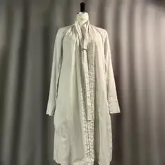 A.F.VANDEVORSTヴァンデヴォーストタイ付きロングシャツワンピース