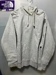 実用品 ノースフェイス パープルレーベル スウェット プルオーバー パーカーM灰