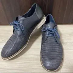 【美品】LANVIN en Bleu 1904 本革ドレスシューズ 25.5cm