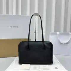 海外輸入品　THE ROW ブラック レザー ショルダーバッグ