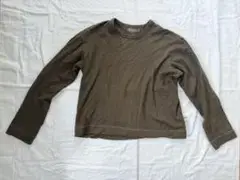 Y's for men ワイズ長袖 カットソー ロンT ブラウン ヨウジヤマモト