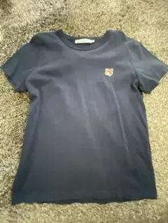 MAISON KITSUNE 半袖Tシャツ ネイビー S