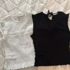 UNIQLOxCECILIE BAHNSEN ノースリーブ　2枚セット