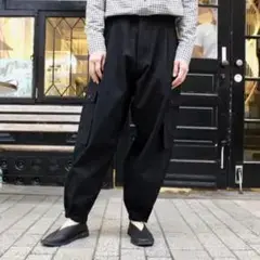 O PROJECT CARGO PANTS ウールサージ カーゴパンツ