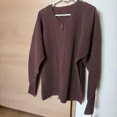 オムプリッセジップカーディガンJL111-48番色2size