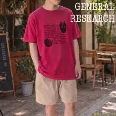 90s》GENERAL RESEARCH Tee USA SM マスク ニーチェ