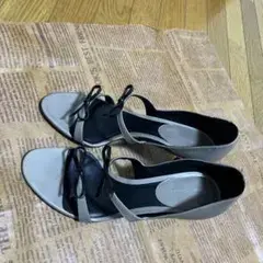 GIORGIO ARMANI パンプス リボン ベージュ 35