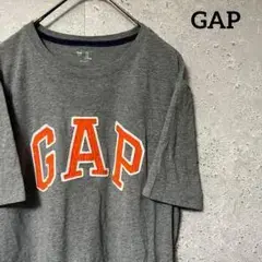 GAP ギャップ Tシャツ 半袖 ビッグロゴ ワッペン シンプル S