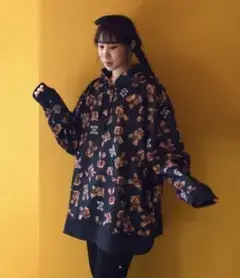 ✨希少✨ MILKBOY オーバーサイズパーカー　ベア　クマ　ユニセックス