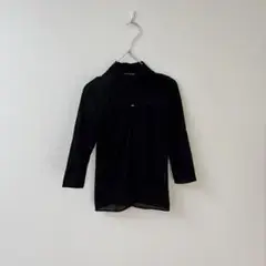 ヴィヴィアンタム　薄手ボレロ風カーディガン　羽織　黒