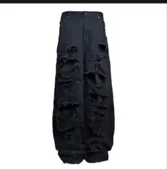 emostanceclub Destroyed baggy jeans