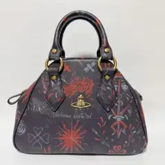VivienneWestwood ANGROMANIA 総柄 ネイビー ヤスミン