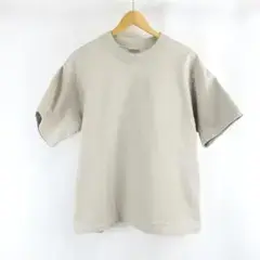 AURALEE オーバーサイズ ワイドシルエット Tシャツ 3 グレー メンズ