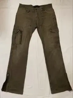 FUGA zip design cargo pants