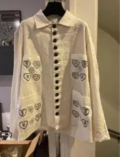 John Alexander Skelton 刺繍 シャツ
