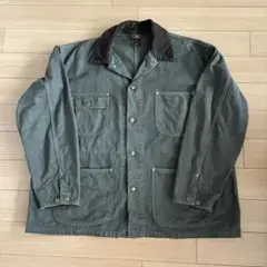 未使用品　orSlow リラックスフィット　カバーオール ジャケット オリーブ