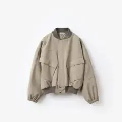 AURALEE 25ss PADDED FLIGHT BLOUSON