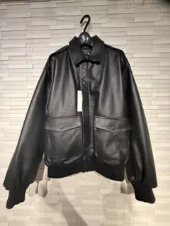 ssstein CowLeather Vintage Flight Jacket