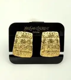 Yves Saint Laurent イヤリング ゴールドカラー ヴィンテージ
