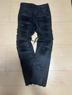 KMRii studs coating denim