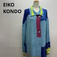 EIKO KONDO　エイコ コンドウ ニットボタンワンピース