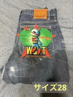 W&LT イナズマ　ボタンフライ　ジーンズ