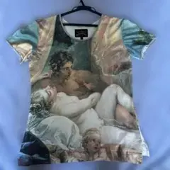 送料無料 Vivienne Westwood ANGLOMANIA 絵画Tシャツ