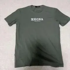 Z ZEGNA メンズ Tシャツ カーキ