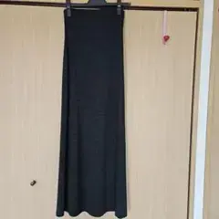 ISSEY MIYAKE PERMANENTE ロングスカート ブラック