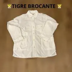 TIGRE BROCANTE 長袖シャツ ホワイト