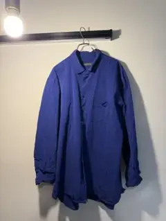 CASEY CASEY ビッグラクルシーシャツ　ロイヤルブルー XXL