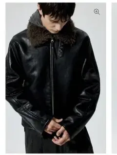 SIMPLE PROJECT SHEARLING JACKET