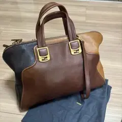 FENDI ハンドバッグ カメレオン　ほぼ未使用