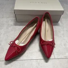 ルリアンプラス　パンプス　アミアミ　エナメルパンプス