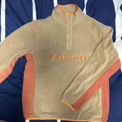 COACH ハーフジップ フリース プルオーバー