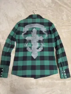 BACK BONE 別注 チェック フランネルシャツ S バックボーン